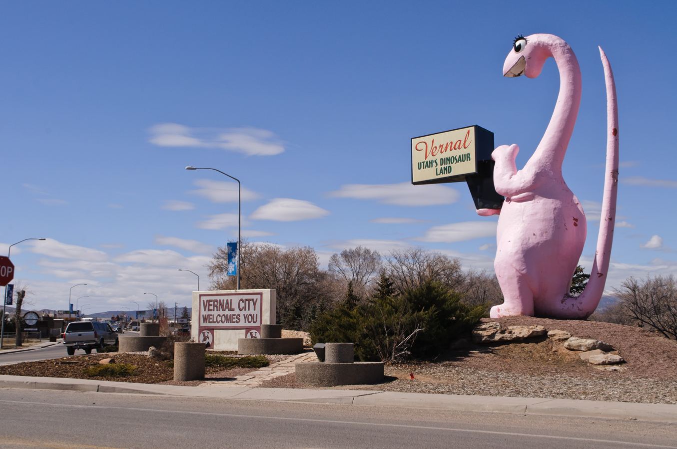 Vernal Utah road entrance